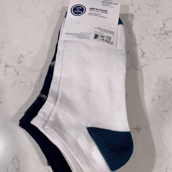 LIFE IS GOOD Men’s Socks Size 6-12.5 / 6 Pairs - Picture 3 of 8